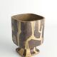 Midcentury Modern Fat Lava Ceramic Vase by Fridegart Glatzle, Karlsruhe, 1960s