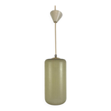 Opaline pendant light from the 1950s.