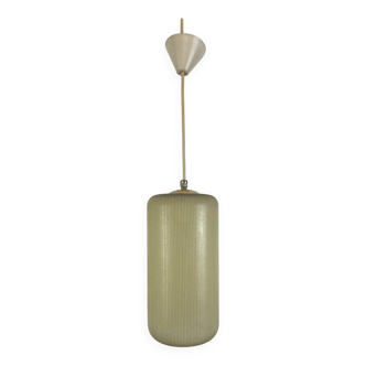 Opaline pendant light from the 1950s.