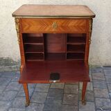 Louis XV Marquetry Bar Cabinet