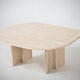 Table basse vintage italienne - marbre