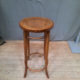 High bent wooden stool