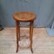 Tabouret haut en bois courbé
