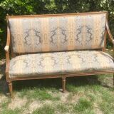 Banquette - Boudoir Sofa in Wood - Louis XVI Period