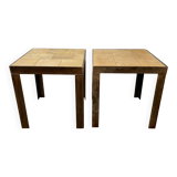 Pair of side tables