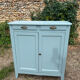 Buffet parisien vintage bleu 