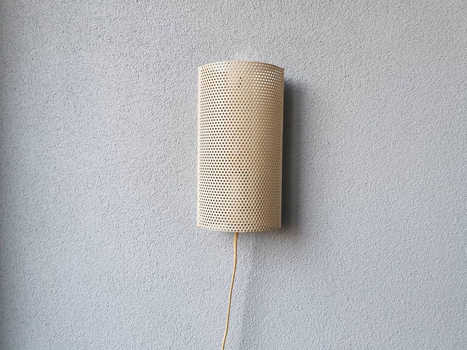 David GL Belysning 70s vintage metal wall lamp