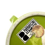 Space age green ceramic vase, Pietro Arosio, Parravicini Italy ca. 1960