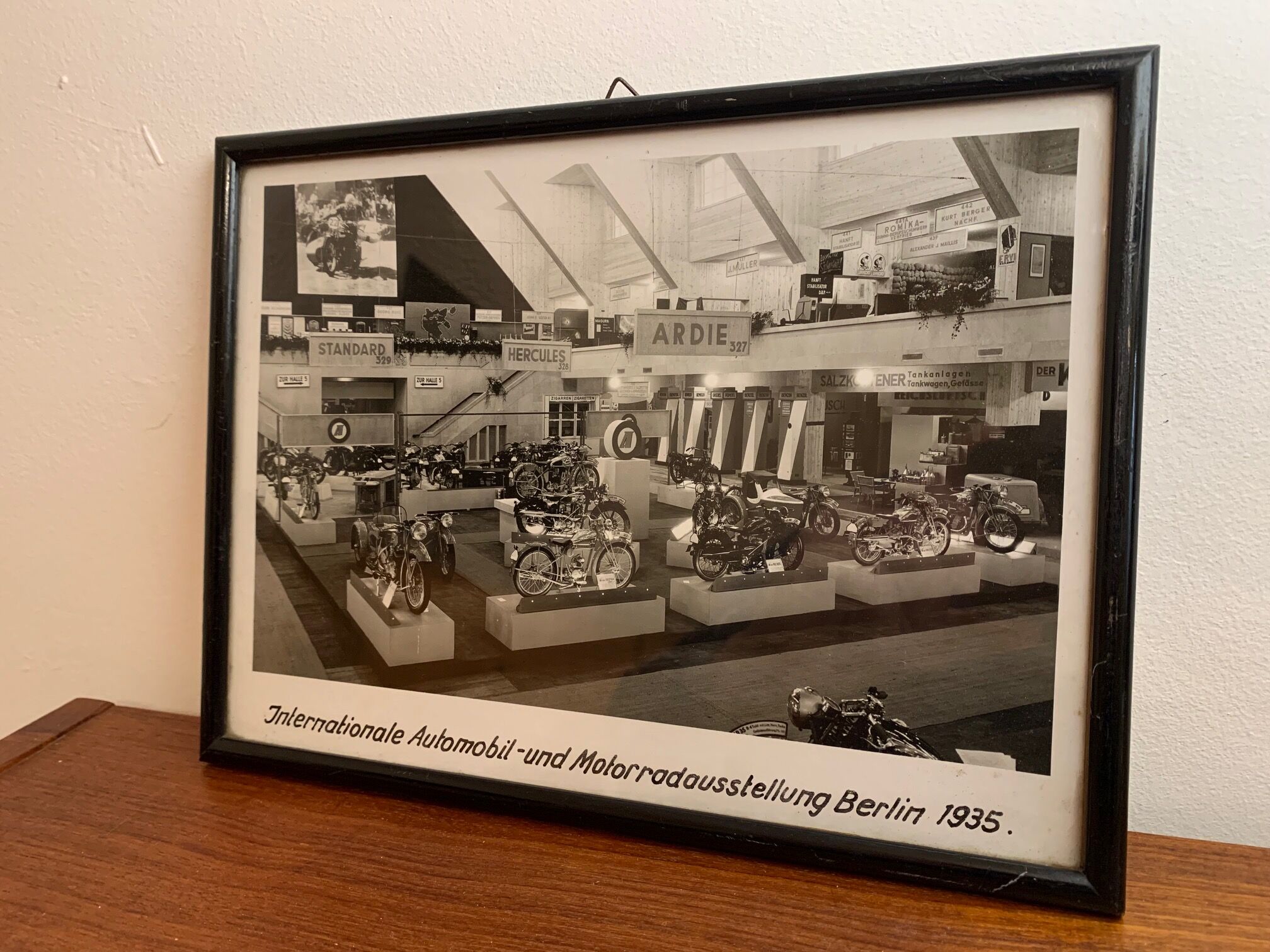 Original photo from the Internationale Automobil Berlin 1935 exhibition.