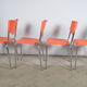 Vintage orange chairs
