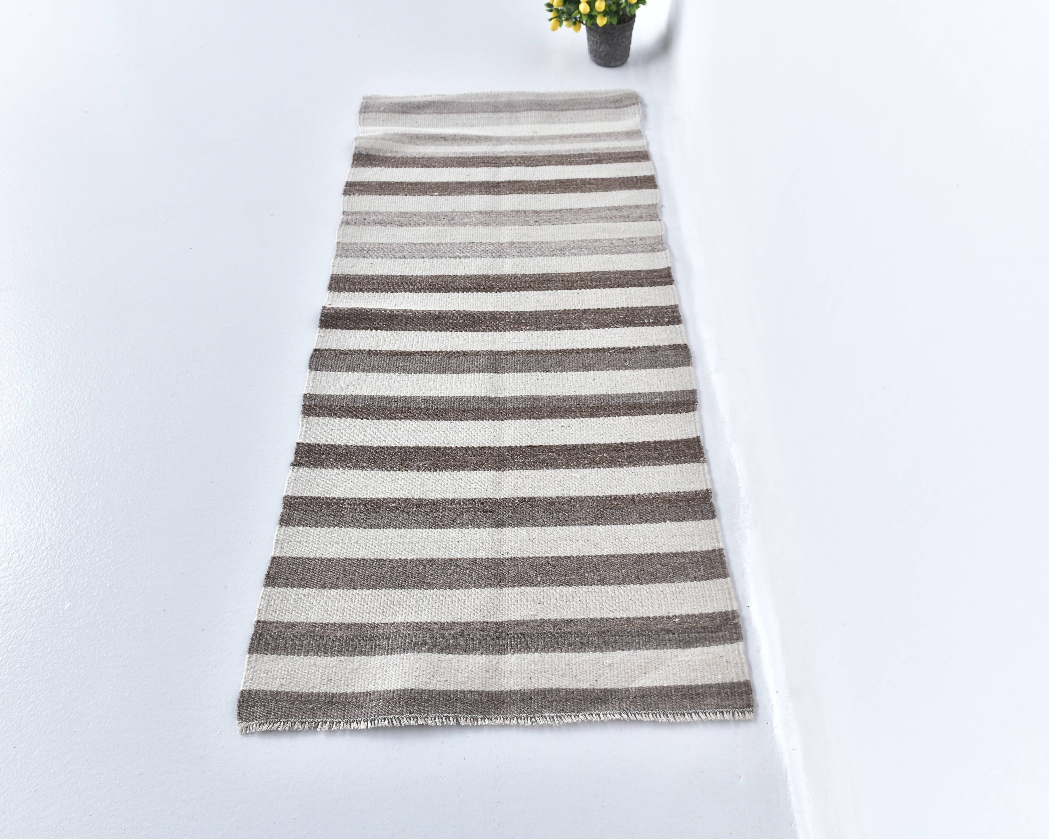 kilim runner rug, wool kilim from turkey , scandinavian style kilim rug