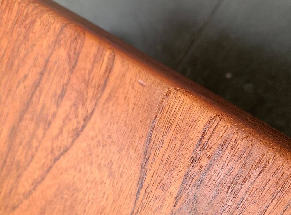 Mid-century Danish side table in teak by Kurt Østervig for Kp Møbler, 1960s