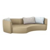 Sofa Tangram 3 places Roche Bobois beige