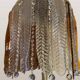 Vintage floor lamp with Murano glass leaves, 1970s