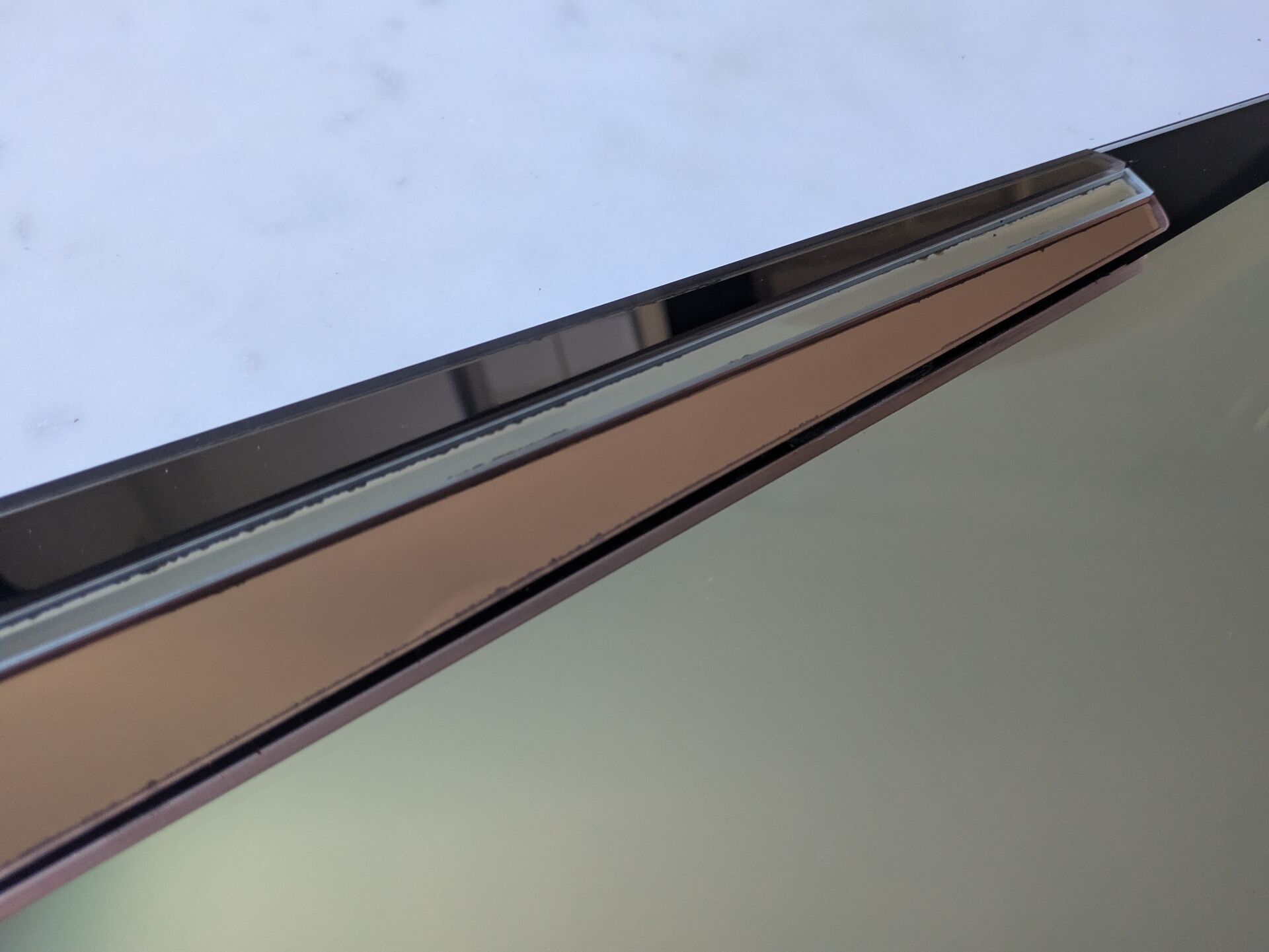 Super miroir éventail style Art Deco 80'