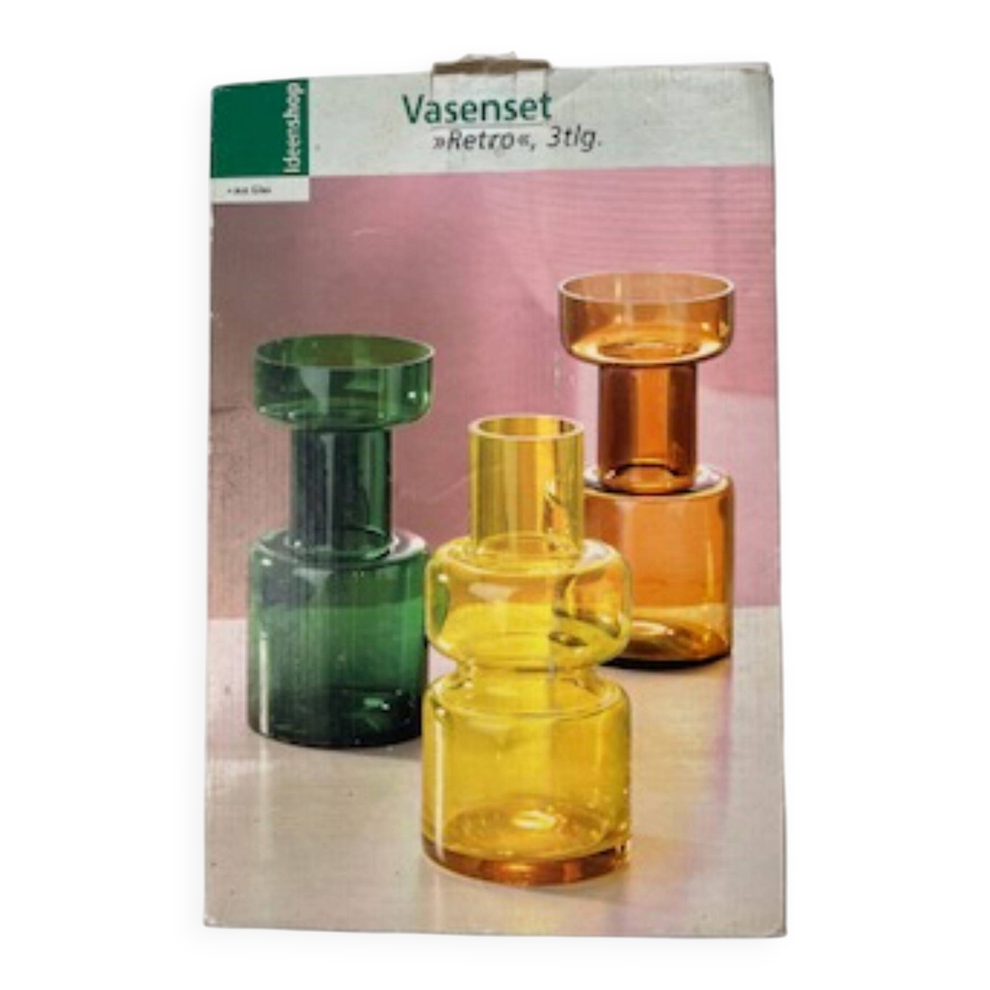 Many vases designed in the 70s.