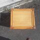 Pair of rattan bedside table