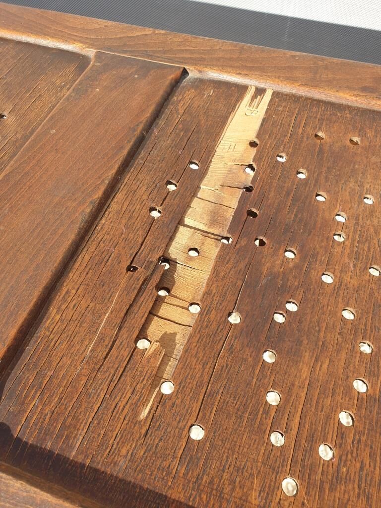 Art Deco bench theater signed Gallay & Cie Paris 1930