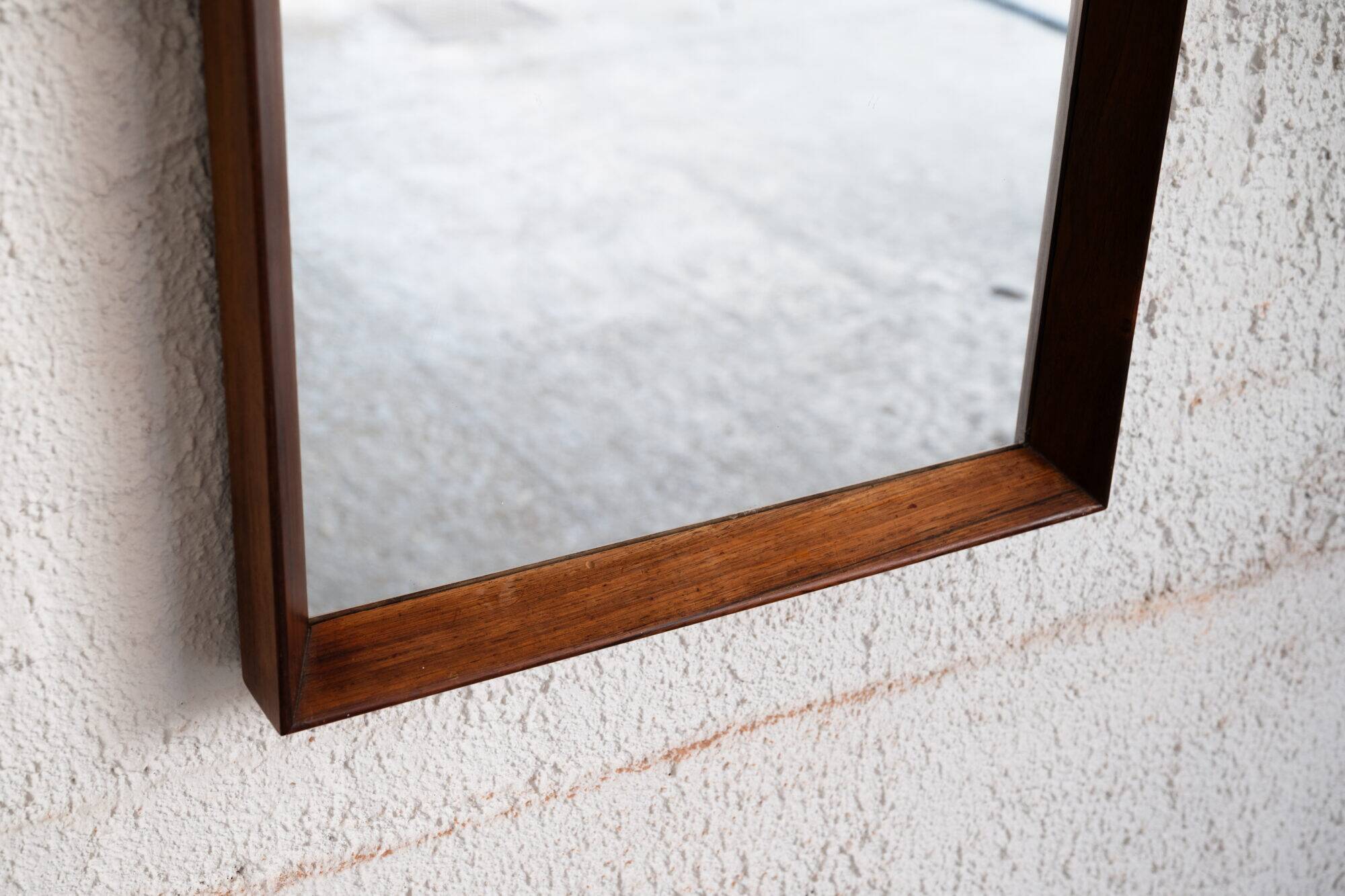 Rosewood mirror, Danish design