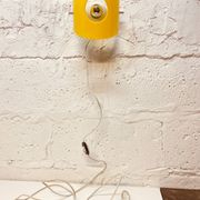 Space age wall lamp, Polam, 1960s.