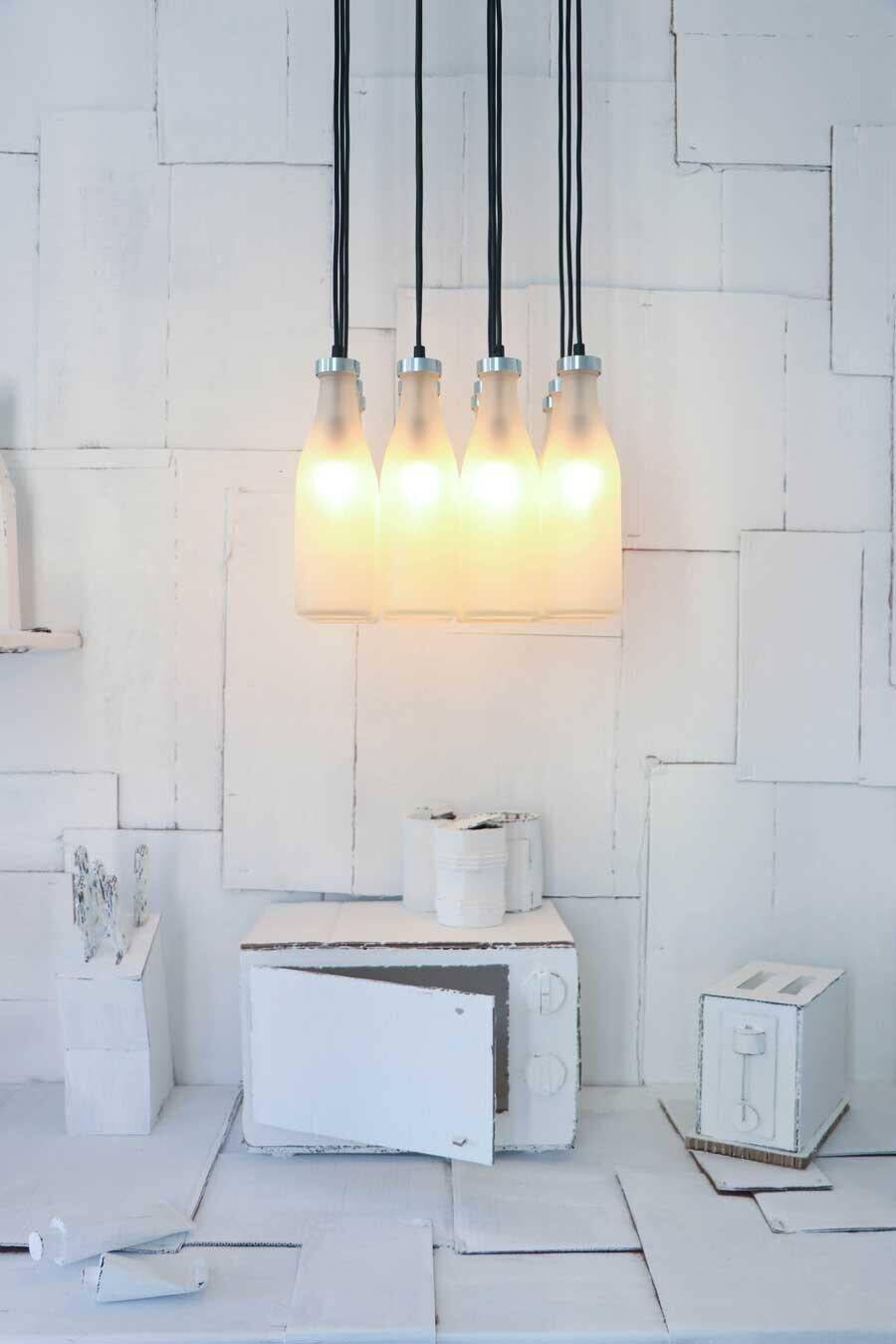 Tejo Remy "Milk Bottle Lamp", limited edition, 1991