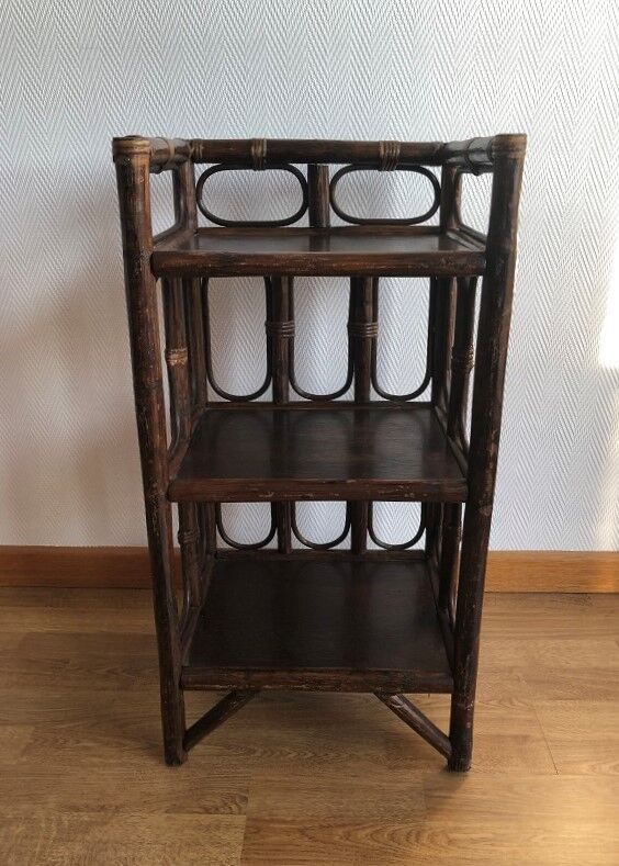 Vintage rattan and bamboo extra furniture