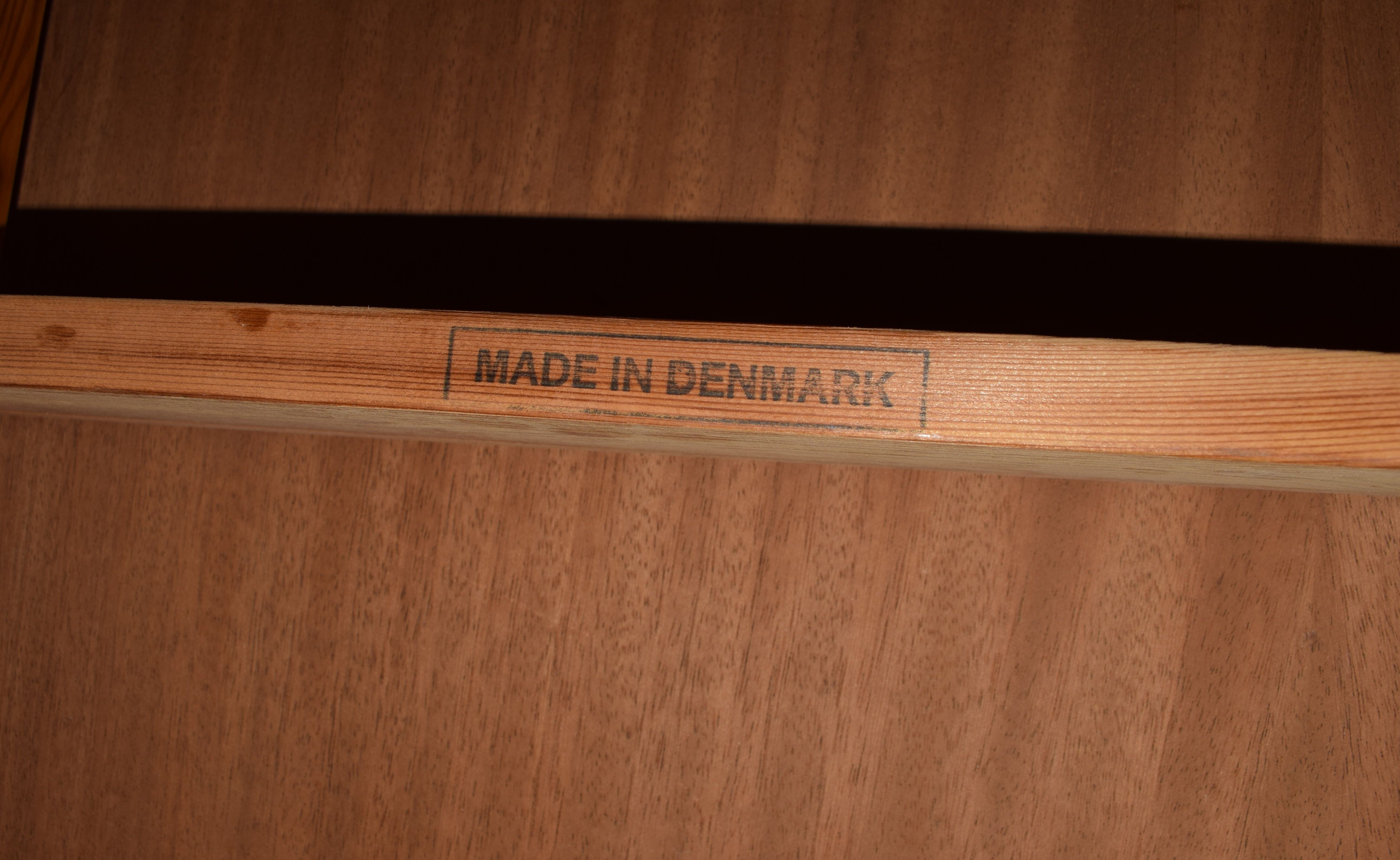 Mid-century danish teak extendable dining table, 1960