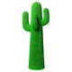 Green Cactus Coat Hanger by Gufram - Flexible Polyurethane Design