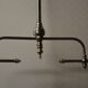 Billiards chrome brass chandelier
