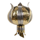 70' brass lotus wall light