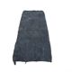 Tapis de couloir court vintage bleu marine turc, 66 x 182 cm