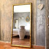 Antique mirror from the twilight period, 19th century
