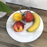 White porcelain display plate