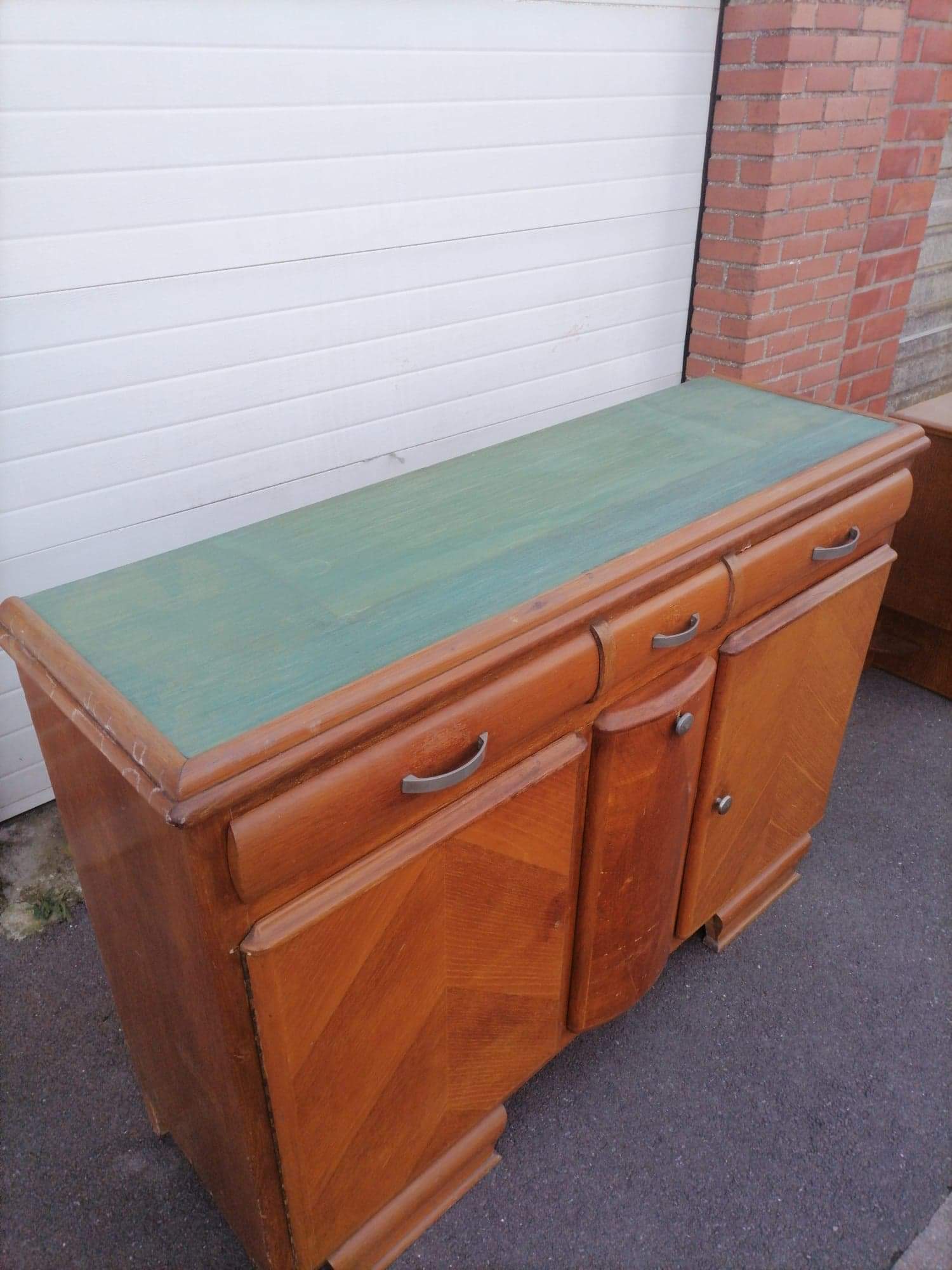 Bahut furniture Buffet mado vintage 1950