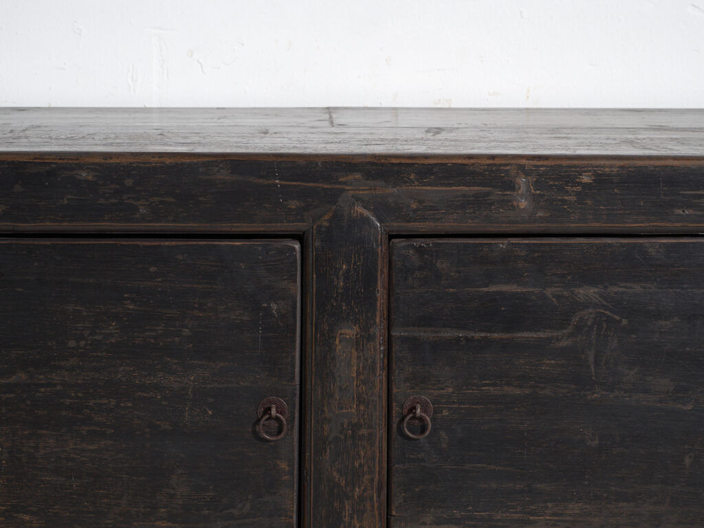 Antique buffet painted in elm wood – China, circa 1930
