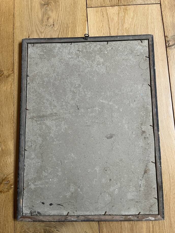 Portrait of a young woman from the past.