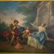 Peinture à l'Huile Sur Toile Scène Pastorale, Par Nicolas Lancret