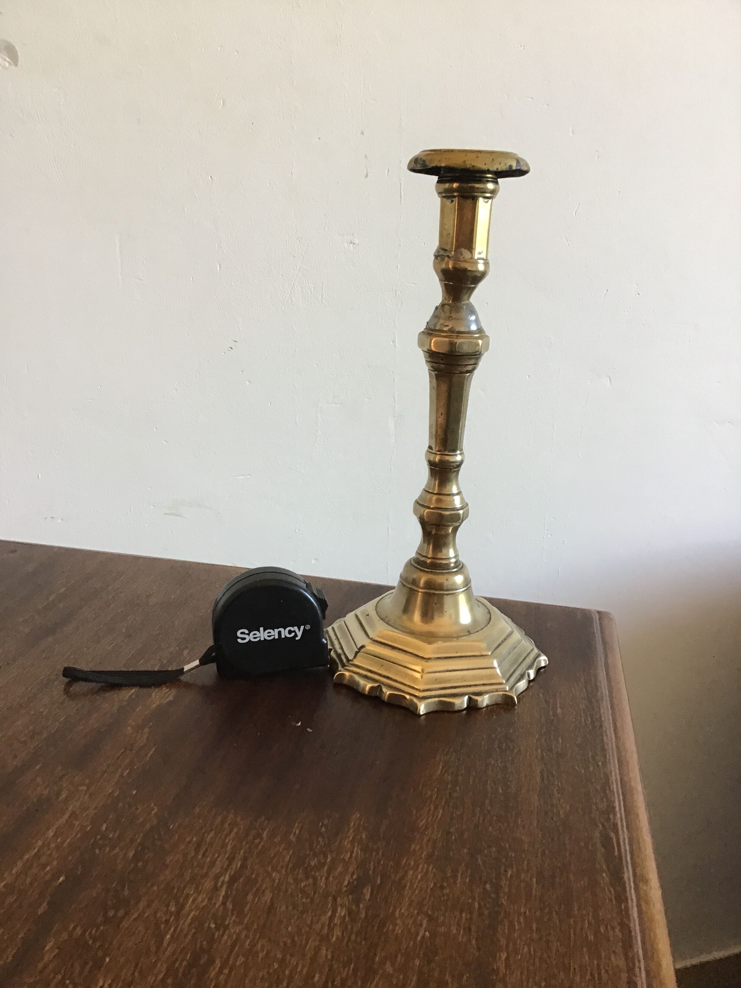 Bronze bougeoir, 18th