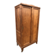 Vintage reconstruction period oak wardrobe with 2 sliding doors.