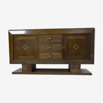 Art Deco oak buffet