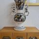 Artisanal vase in glazed ceramic, vintage 50s