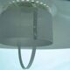 1970s Swedish minimalist Scandinavian suspension lamp with a pull switch.