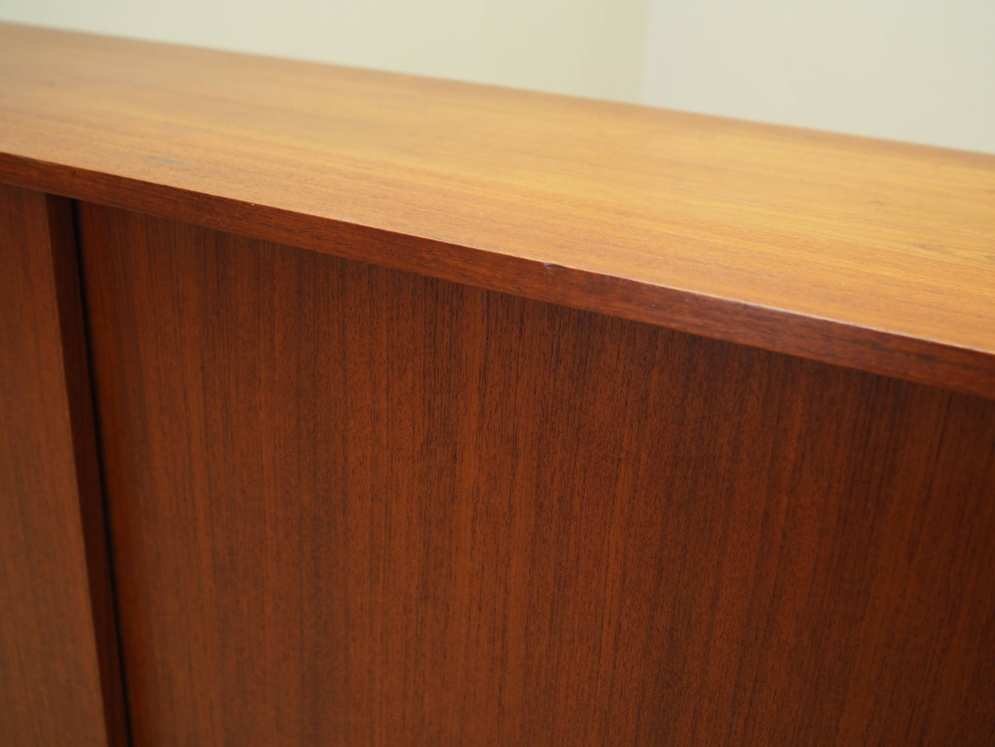Teak sideboard, Danish design, 1970s, production: Denmark