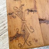 Table basse art populaire Suisse 1900