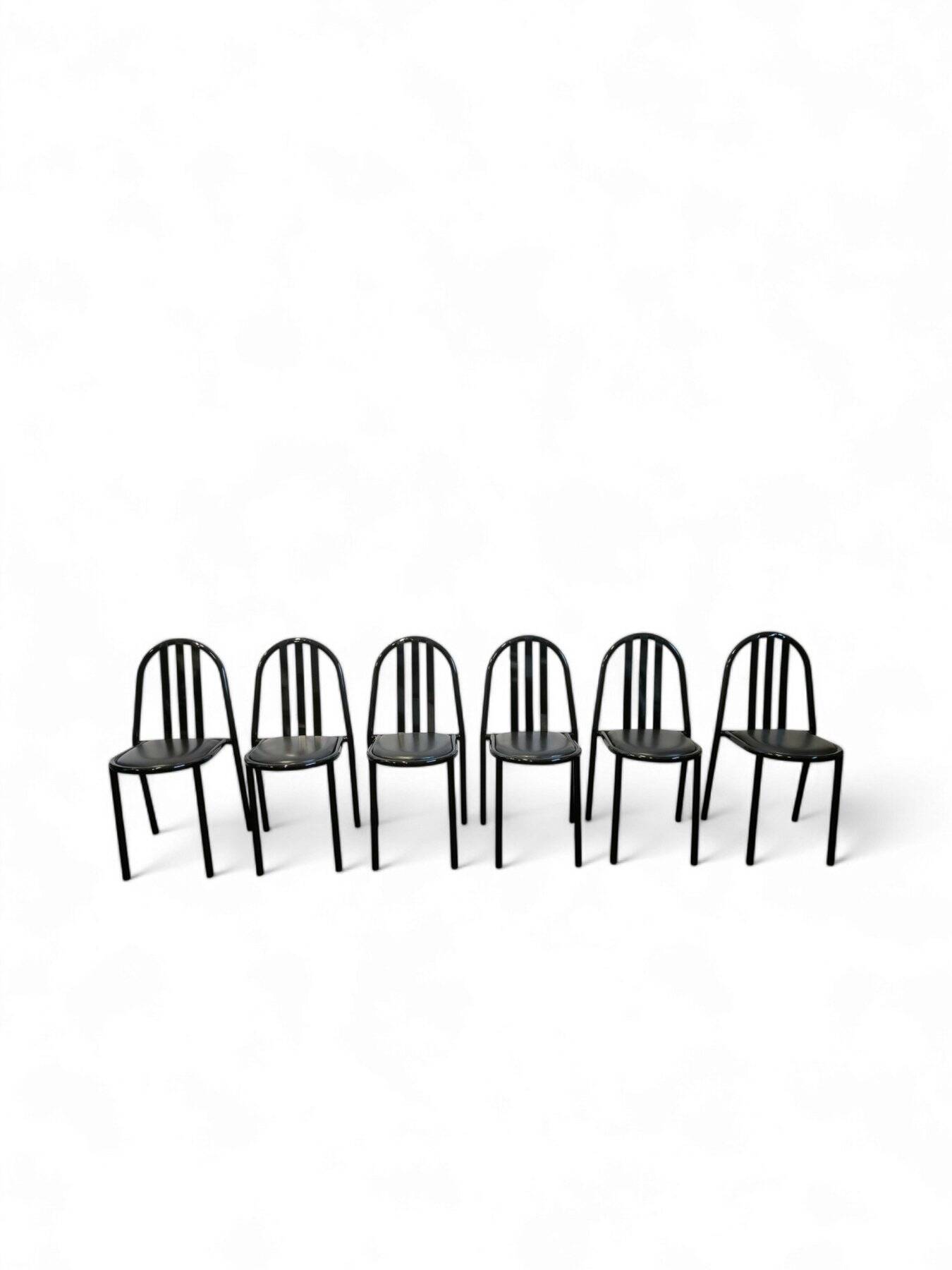 6 Chairs Design by Robert Mallet-Stevens (design from 1930) Production Pallucco Rome On License Ecart