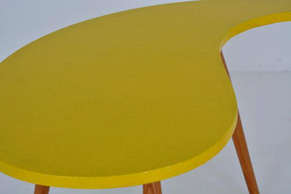 Table basse Ying Yang des années 50