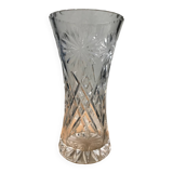 Vase en cristal taillé
