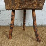 Brutalist tripod coffee table