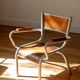 Chaise à accoudoirs pour enfant - Mobilier scolaire vintage, années 50-60