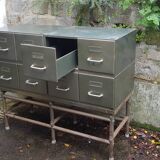 Coffered office cabinet
